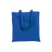 Tote bag en coton/polyester recyclé 180g/m², anses longues, Tote bag publicidad