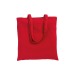 Tote bag en coton/polyester recyclé 180g/m², anses longues, Tote bag publicidad