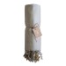 Serviette de plage/Fouta en coton recyclé 180g/m² certifiée GRS, Fouta publicidad