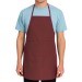 Tablier long Made in Italy en coton et polyester 200g/m², tablier publicidad