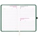 Agenda journalier 2026, couverture rigide en PU thermocollé avec piqûres sur les bords, agenda publicidad