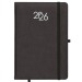 Agenda journalier 2026, couverture rigide en PU thermocollé avec piqûres sur les bords regalo de empresa