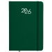 Agenda journalier 2026, couverture rigide en carton laminé, agenda publicidad