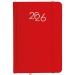 Agenda journalier 2026, couverture rigide en carton laminé, agenda publicidad