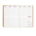 Agenda hebdomadaire 2026 avec couverture souple en PU, agenda publicidad