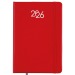 Agenda journalier 2026 avec couverture rigide en PU, agenda publicidad