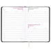 Agenda journalier 2026 avec couverture rigide en PU, agenda publicidad