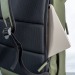 Sac à dos porte PC 15 en PU souple résistant à l'eau, sac à dos roll-top publicidad