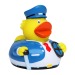 El conductor del autobús de los patos correspondiente, patito publicidad