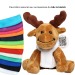 Peluche de animales del zoológico de Emil Elk regalo de empresa