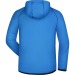 Chaqueta polar con capucha para hombre, polar publicidad