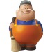 Squeezie Monsieur Bert balayeur - MBW, personnage et mascotte anti-stress publicidad