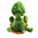 Tortuga de peluche., felpa publicidad