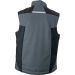 Chaleco softshell de trabajo para hombre con cuello de forro polar. regalo de empresa