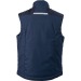 Chaleco softshell de trabajo para hombre con cuello de forro polar., Chaleco o chaqueta sin mangas publicidad