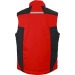 Chaleco softshell de trabajo para hombre con cuello de forro polar. regalo de empresa