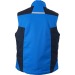 Chaleco softshell de trabajo para hombre con cuello de forro polar., Chaleco o chaqueta sin mangas publicidad
