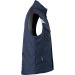 Chaleco softshell de trabajo para hombre con cuello de forro polar., Chaleco o chaqueta sin mangas publicidad