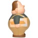 Squeezie Monsieur Bert charpentier - MBW, personnage et mascotte anti-stress publicidad
