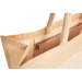 Sac shopping - Halfar, Sac en toile de jute publicidad