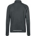 Camiseta deportiva con media cremallera para hombre, correr publicidad