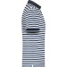 Polo de rayas para hombre, Polo de algodón orgánico publicidad