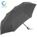 Parapluie de poche Toile en 100% PET recyclé pongé OEKO-TEX, gadget écologique recyclé ou bio publicidad