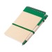 Bloc notes en caron recyclé avec stylo, carnet avec stylo publicidad