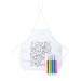 Tablier à colorier, objet à colorier ou peindre publicidad