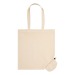 Tote bag pliable en coton bio 120g/m², Sac shopping pliable publicidad