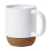 Mug en céramique et liège, Accessoire en liège publicidad