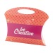 Caja CreaBox Pillow Carry M en forma de pequeño cojín regalo de empresa