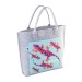 Sac shopping rPET avec poche quadri, Sac shopping durable publicidad