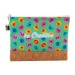 CreaBeauty Cork M rPET Trousse de maquillage personnalisée, trousse à maquillage publicidad