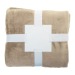 Vantaa couverture en flanelle rPET, Couverture ou plaid publicidad