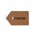 Eco Luggage Tag Cork, porte-étiquette à bagage publicidad