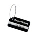 Luggage Tag Aluminium Noir, porte-étiquette à bagage publicidad