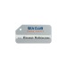 Luggage Tag Aluminium Silver, porte-étiquette à bagage publicidad