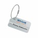 Luggage Tag Aluminium Silver regalo de empresa