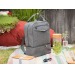 Mochila nevera Yari, RPET gris regalo de empresa