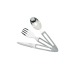 Miniatura del producto Cubiertos de metal con estuche 0