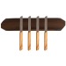 Cuchillero magnético pequeño de madera de acacia regalo de empresa