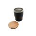 Mug isotherme 'Nagano' avec couvercle en bambou V2 L, Mug de voyage isolant publicidad