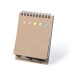 Bloc notes carton recyclé, carnet recyclé publicidad