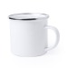 Tasse métal émaillée rétro 380ml, mug et tasse en métal publicidad