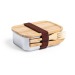 Lunchbox bambou et métal, Lunch box et boîte déjeuner publicidad