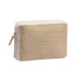 Trousse 20x15cm en toile de jute, Trousse durable publicidad