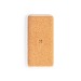 Power Bank  en liège 8000mAh, Powerbank avec chargement sans fil par induction publicidad