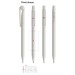 Prodir DS1TTC Transparent with Chrome Metal Nose-Cone, stylo Prodir publicidad