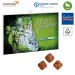 Calendario de Adviento de chocolate Calendario de pared clásico de empresa 35 x 25 cm regalo de empresa